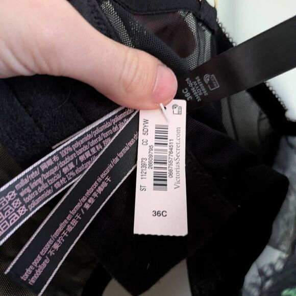 Victoria's Secret Very Sexy Push Up Embroidered Corset Top 36C - Picture 7 of 7